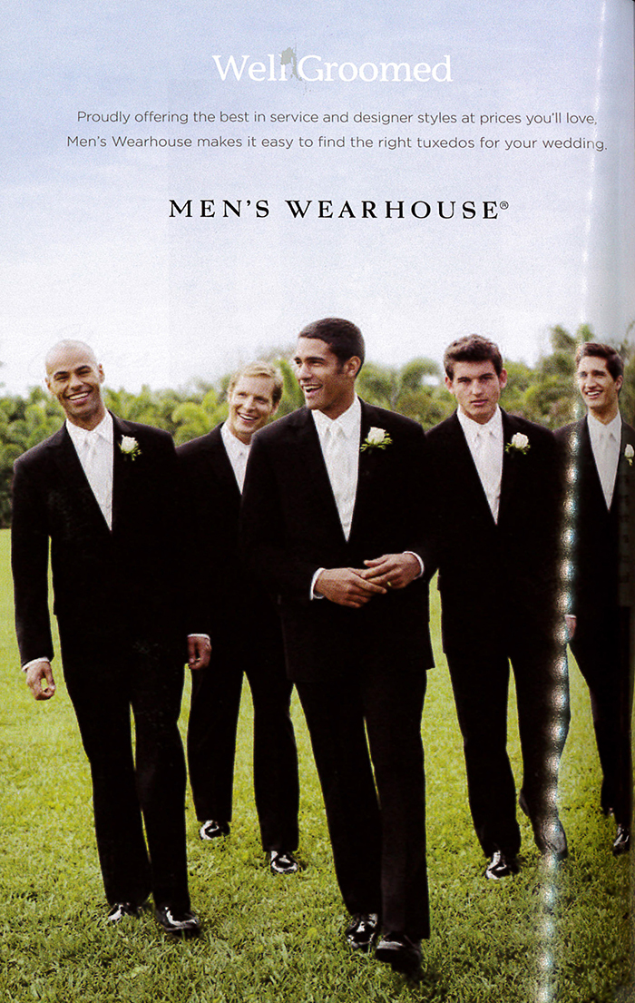 Men's Wearhouse Ad Sample