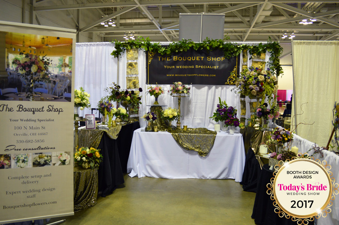 Booth Design Awards | The Bouquet Shop | As seen on TodaysBride.com