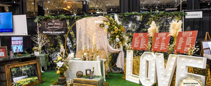2024 Winter Wedding Show Booth Design Awards
